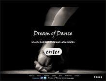 Tablet Screenshot of dreamofdance.co.uk